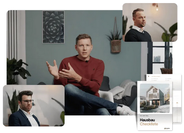 Hausbaukurs Collage Hausbaukurs